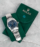Rolex Air-King 34 Blu Oyster 14000M Blue Jeans